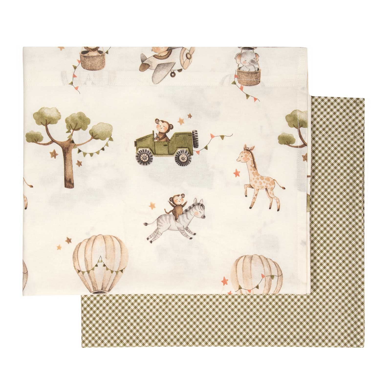 8860 Σετ Σεντόνια Κούνιας 3τμχ διπλωμένα