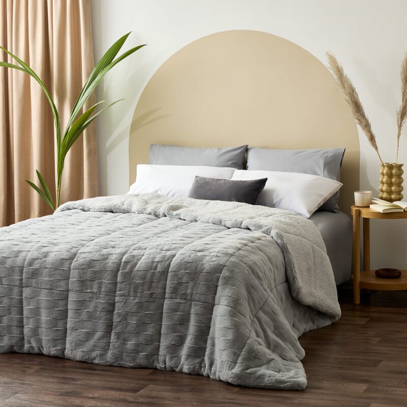 Alaia Κουβερτοπάπλωμα Υ/Δ L.Grey