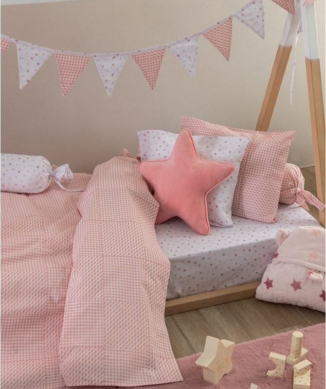 BB101 Σεντόνι Κούνιας Rose