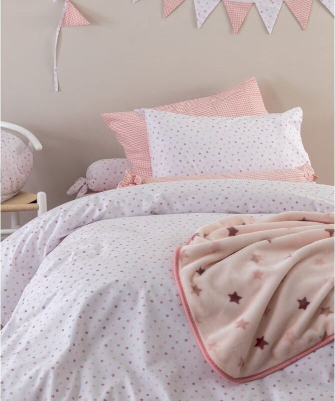 BB101 Ζεύγος Βρεφικές Μαξιλαροθήκες Rose