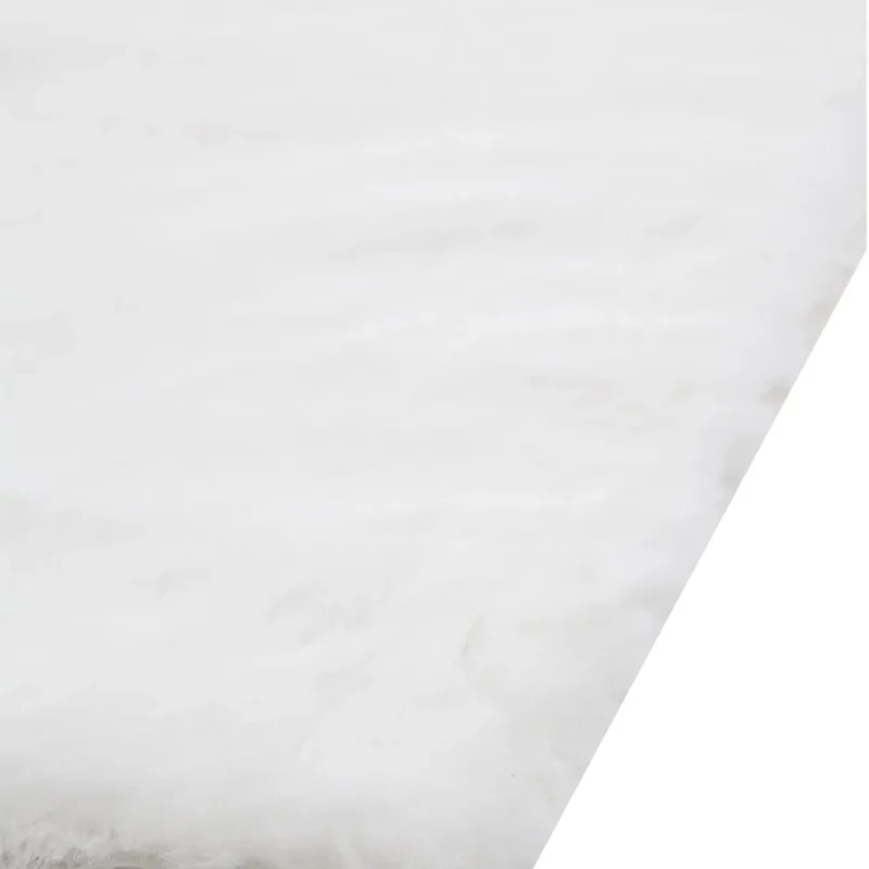 Bunny Γούνινο Χαλί White 2 Διαστάσεις