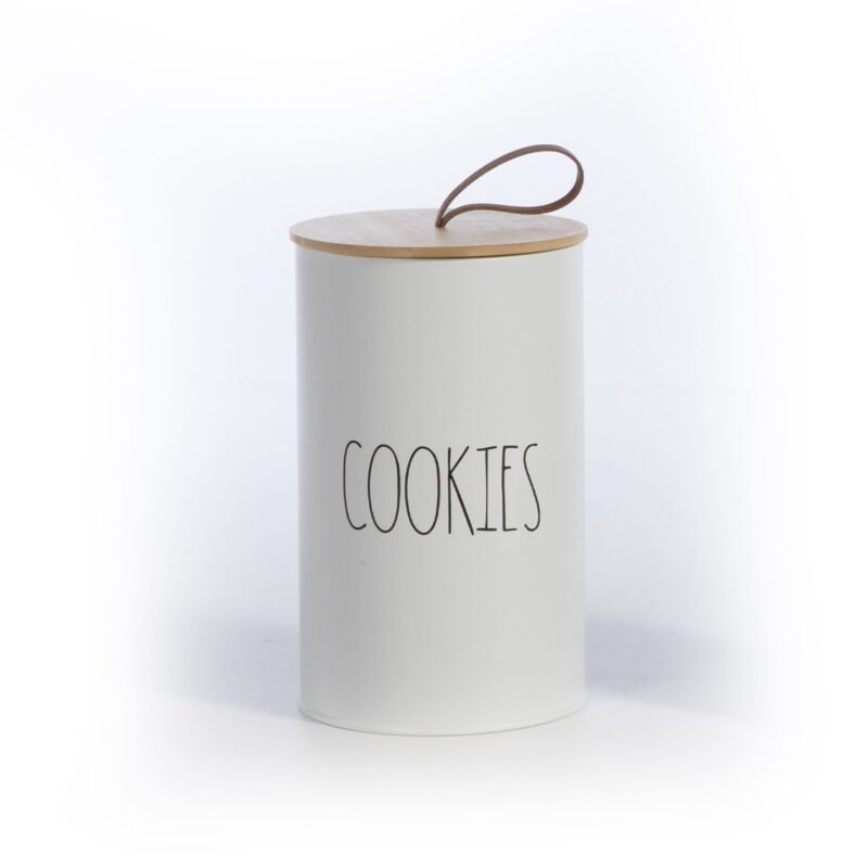 Cookies Δοχείο Για Μπισκότα White