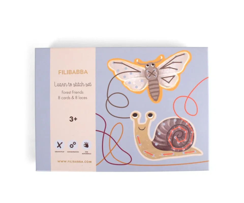 Forest Friends Learn to Stitch Set