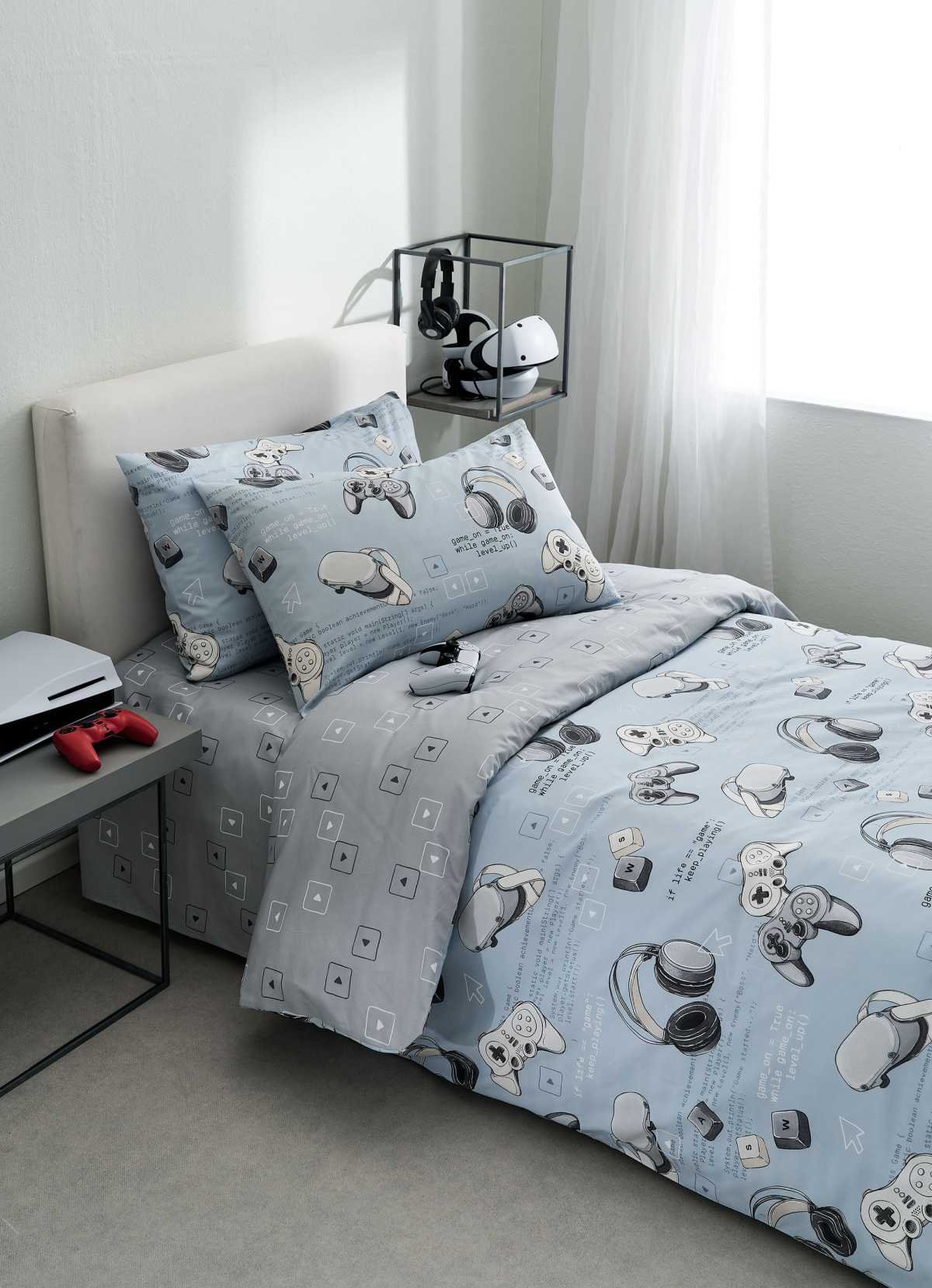 Game Παιδικό Πάπλωμα στρωμένο σε κρεβάτι