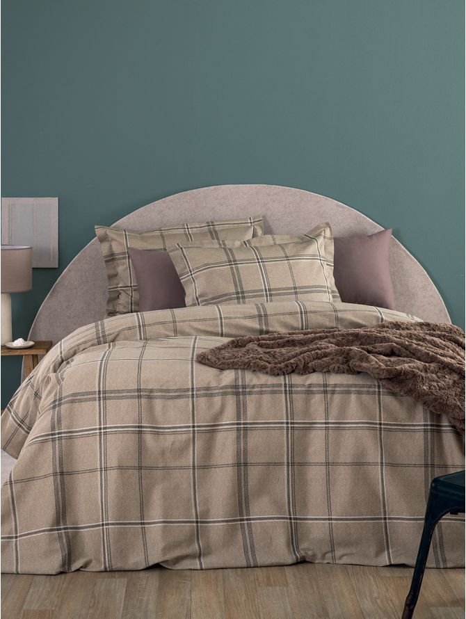 Ivy IS814 Σετ Σεντόνια ΥΔ 4τμχ στρωμένα σε κρεβάτι