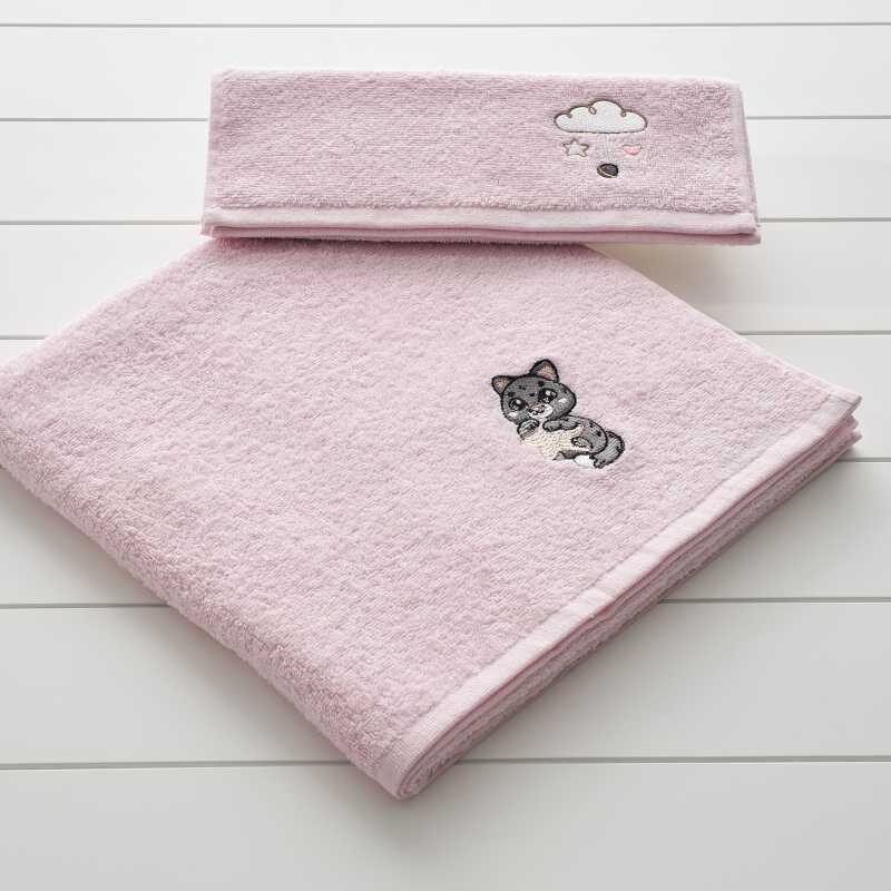 Kitty Σετ Πετσέτες 2τμχ