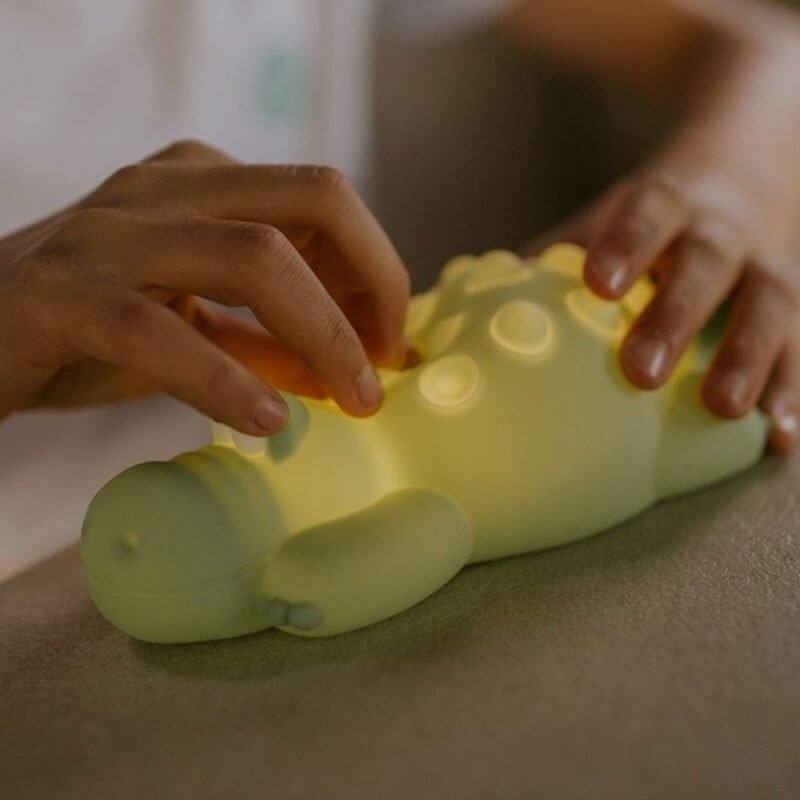 Κροκόδειλος Παιδικό Φωτάκι Νυκτός RGB