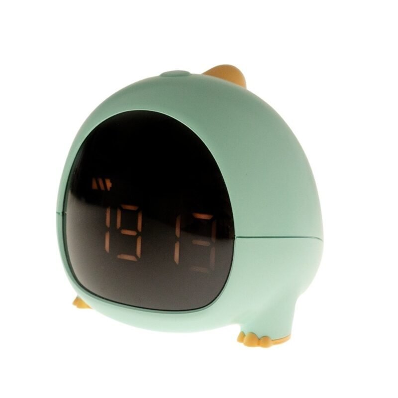 Little Dino Δεινόσαυρος Φωτιζόμενο Ηλεκτρονικό Ξυπνητήρι Πράσινο