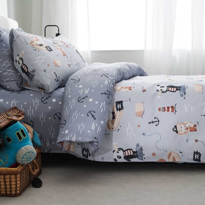 Pirate Σετ Παιδική Παπλωματοθήκη 2τμχ