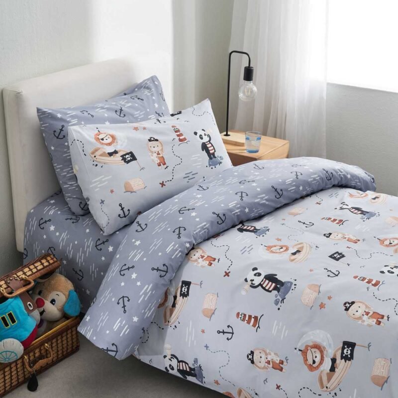 Pirate Σετ Παιδική Παπλωματοθήκη 2τμχ