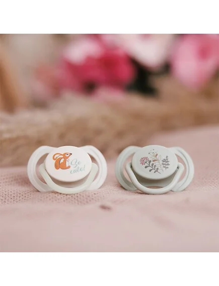 So Cute Σετ Βρεφικές Πιπίλες Σιλικόνης 2τμχ Day & Night