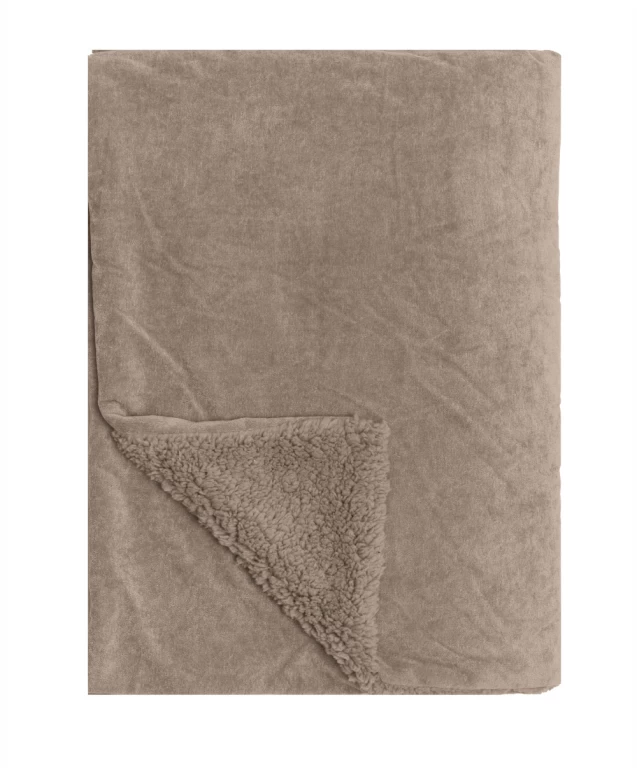 Sutton 26 Κουβέρτα Καναπέ, από chenille και sherpa, στρωμένη σε καναπέ