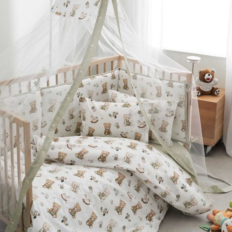 Teddy Σετ Βρεφική Παπλωματοθήκη 2τμχ