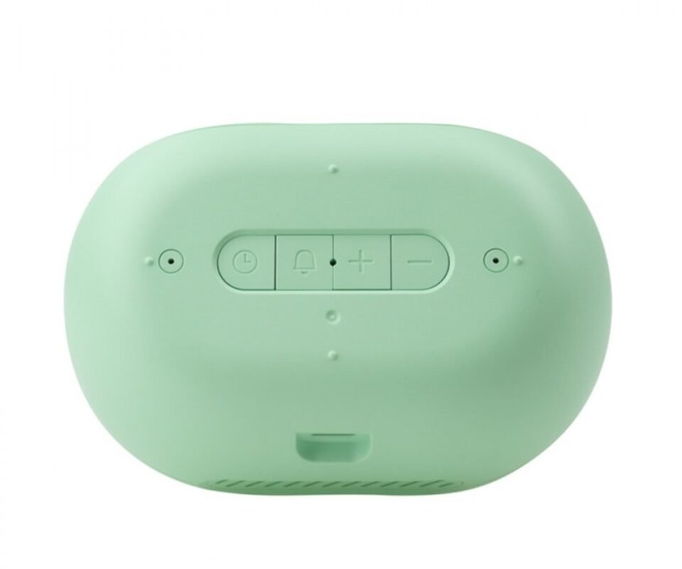 Λαγουδάκι Φωτιζόμενο Ηλεκτρονικό Ξυπνητήρι Πράσινο