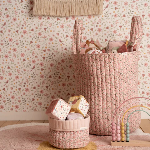 Fairy Floral Καλάθι Αποθήκευσης Μεγάλο