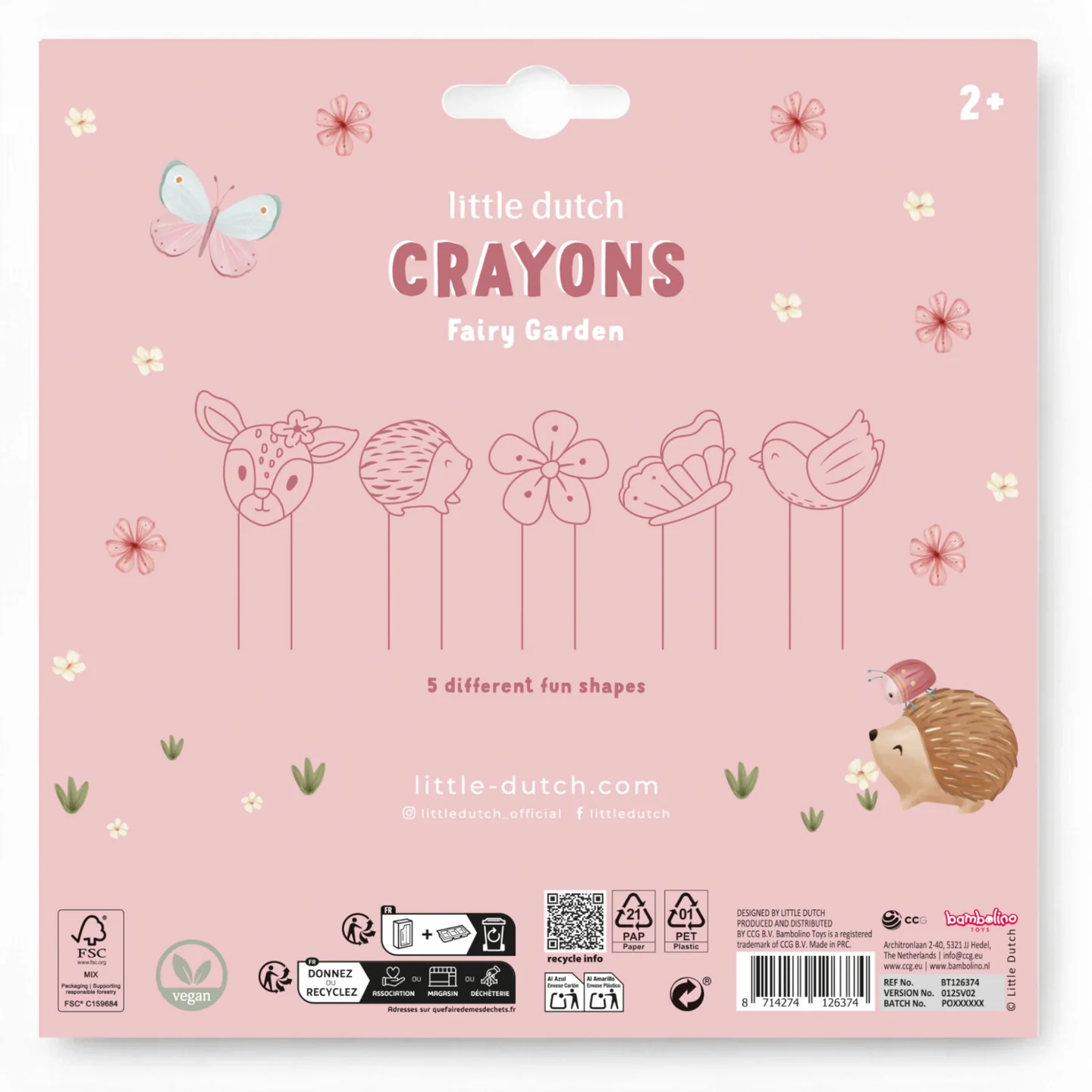 Fairy Garden Κηρομπογιές