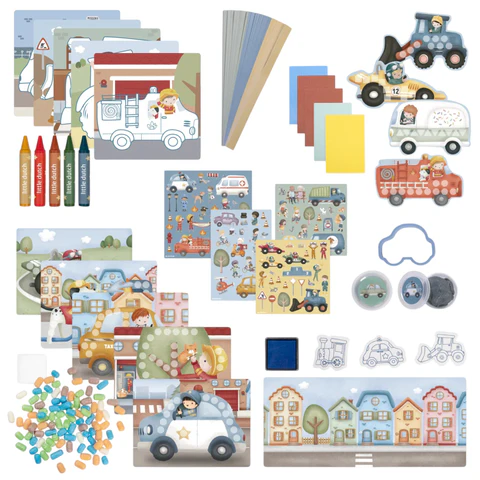 Jim Μεγάλο Σετ Ζωγραφικής-Κατασκευών Σε Κουτί