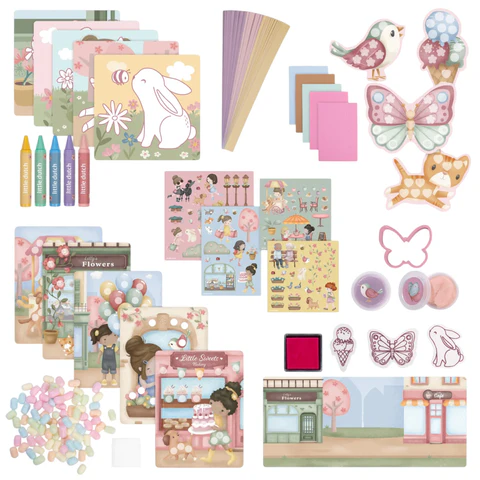 Rosa Μεγάλο Σετ Ζωγραφικής-Κατασκευών Σε Κουτί
