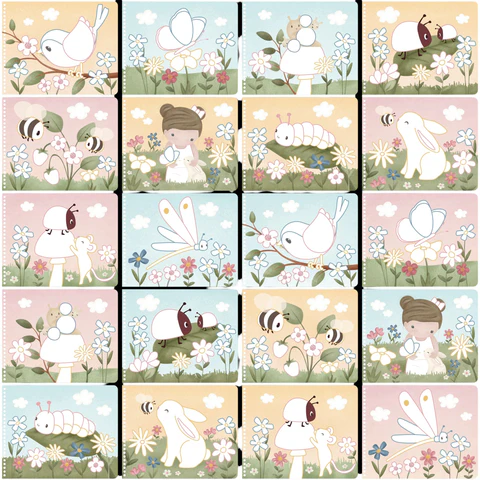 Rosa Μπλοκ Ζωγραφικής Με Ξυλομπογιές