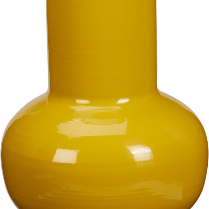 Διακοσμητικό Βάζο Κίτρινο