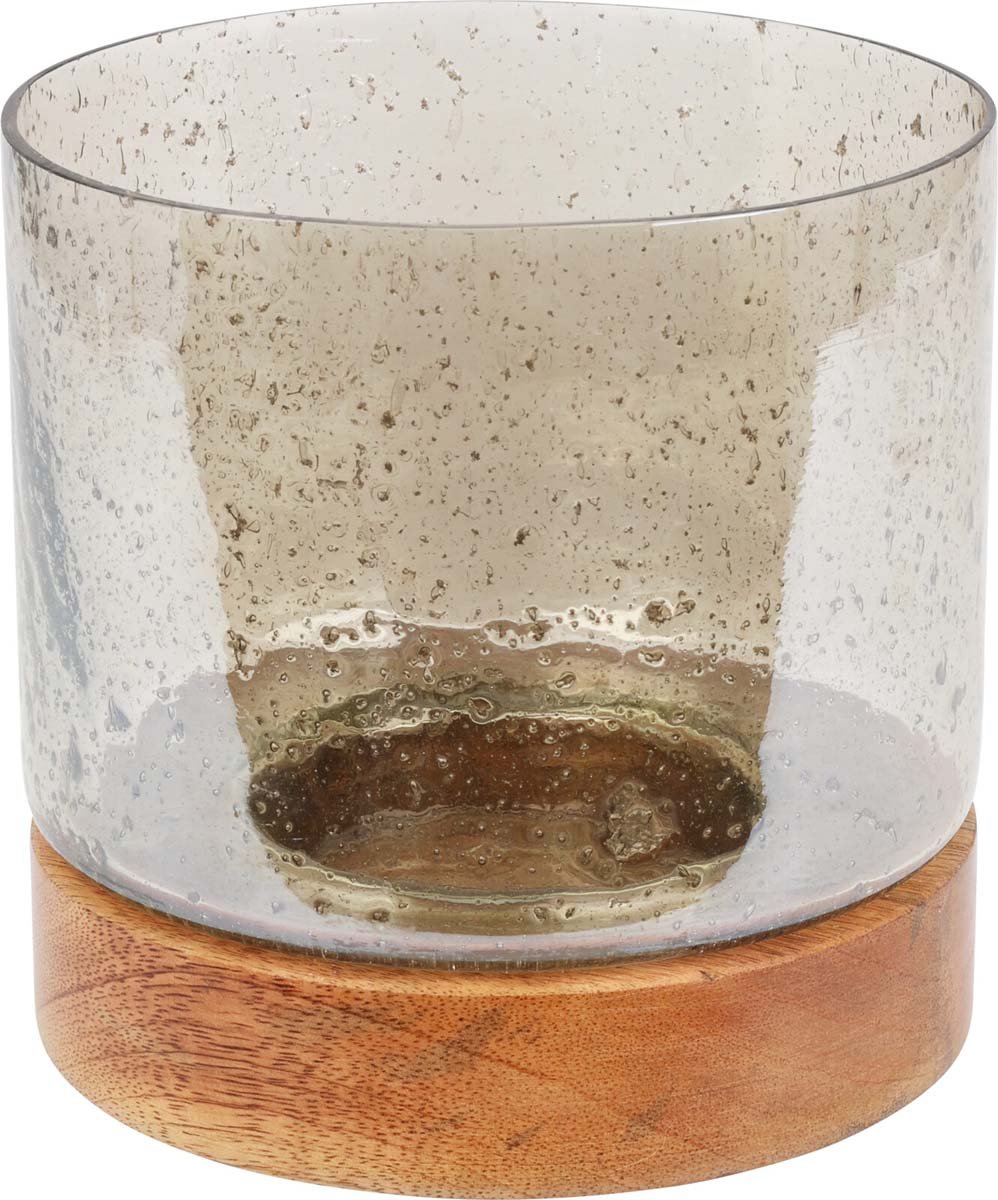 Κηροπήγιο Από Γυαλί & Mango