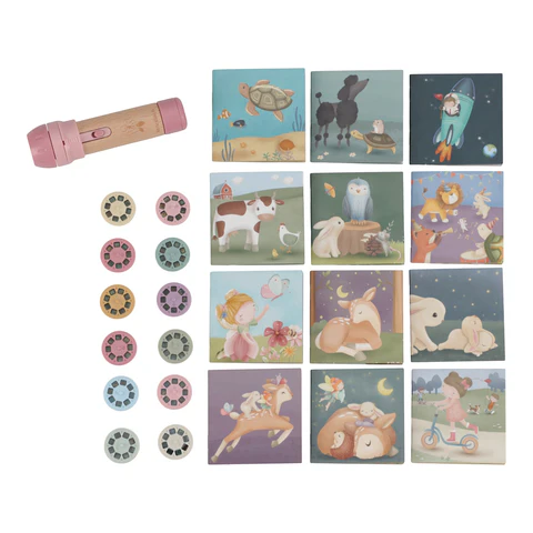 Φακός Προτζέκτορας Ροζ