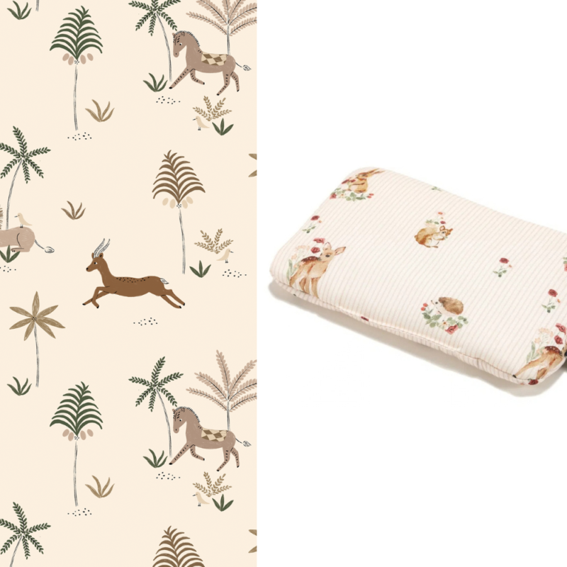 Little Savannah Bebe Βρεφικό Μαξιλάρι Bamboo