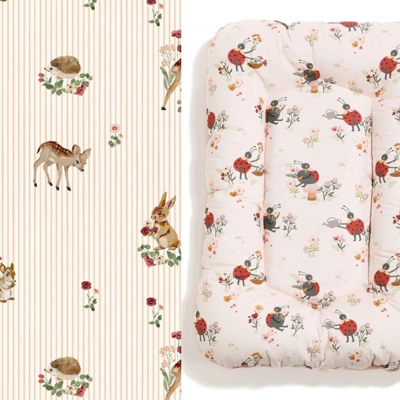 Bambiland Baby Nest Powder Pink