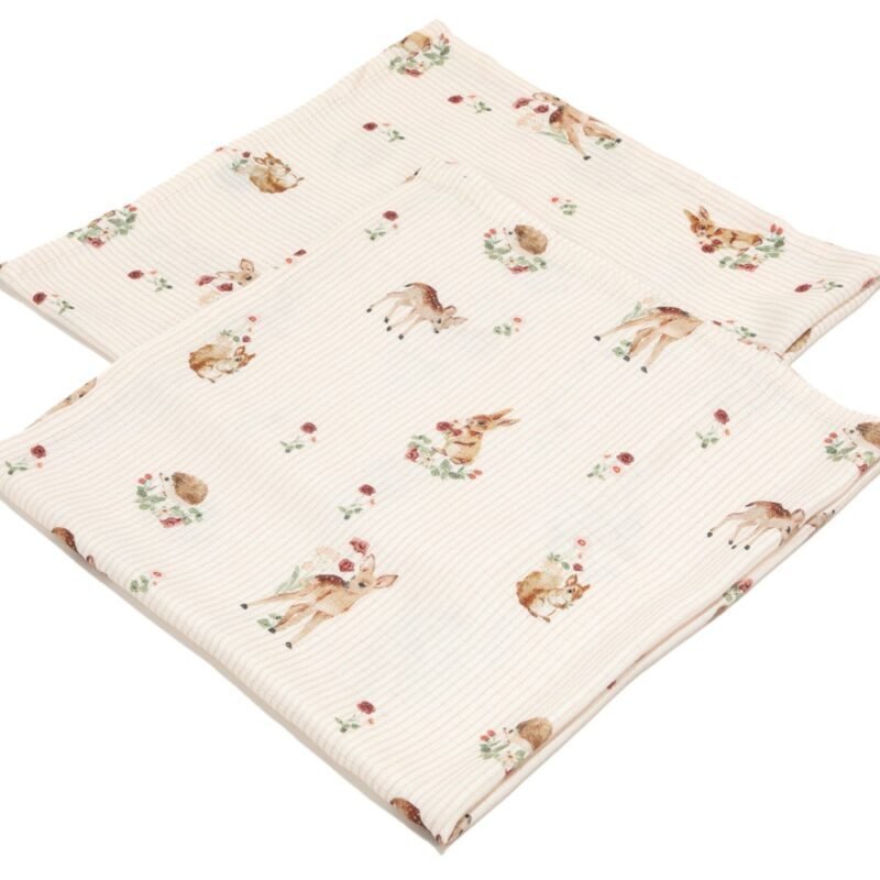 Bambiland 2 Pack Bamboo Μικρές Μουσελίνες