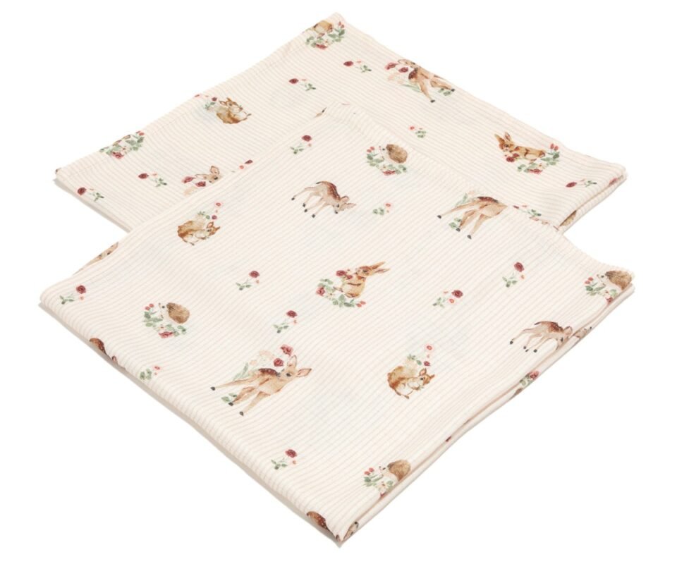 2 Pack Bamboo Μικρές Μουσελίνες Bambiland