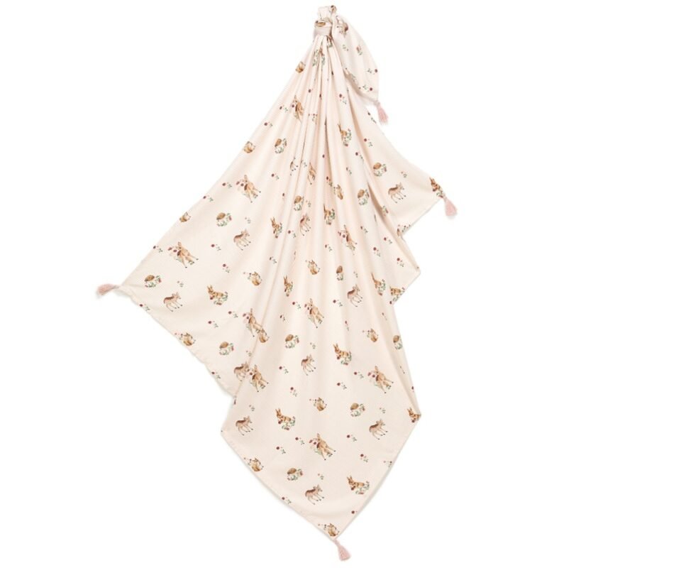 Bambiland Bamboo Κουβέρτα Swaddle