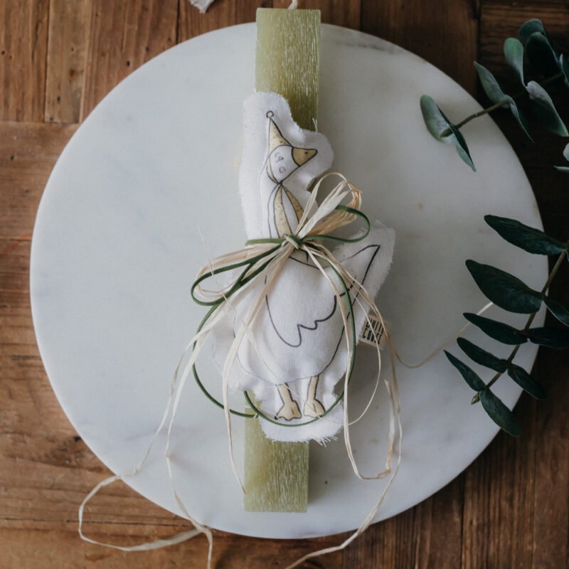 White Goose Λαμπάδα