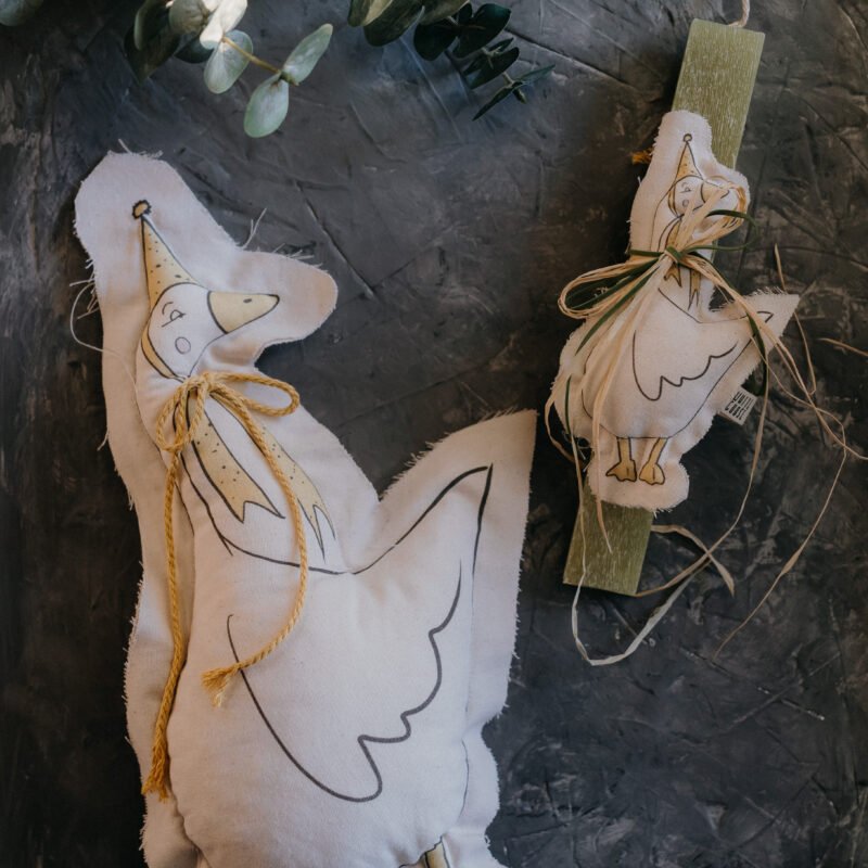 White Goose Μαξιλάρι