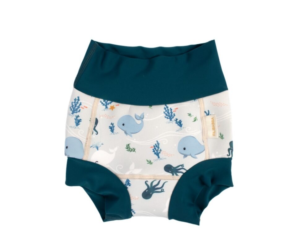 Christian's Whale Tales Beach Baby Swim Pants 