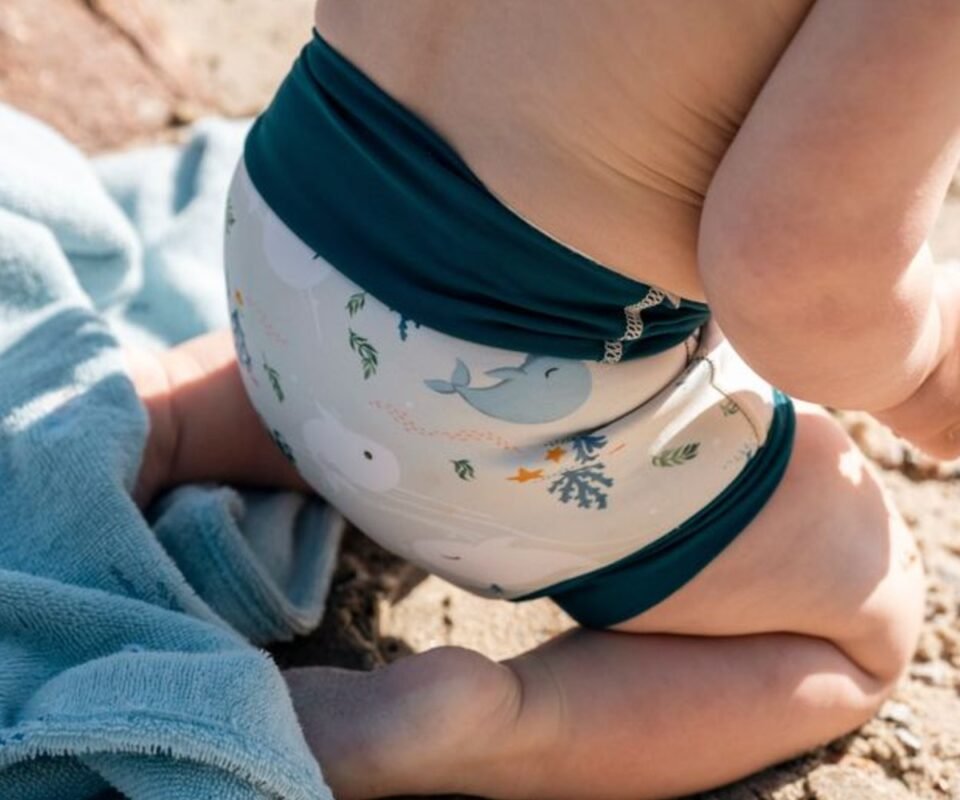 Christian’s Whale Tales Baby Swim Pants - Image 3