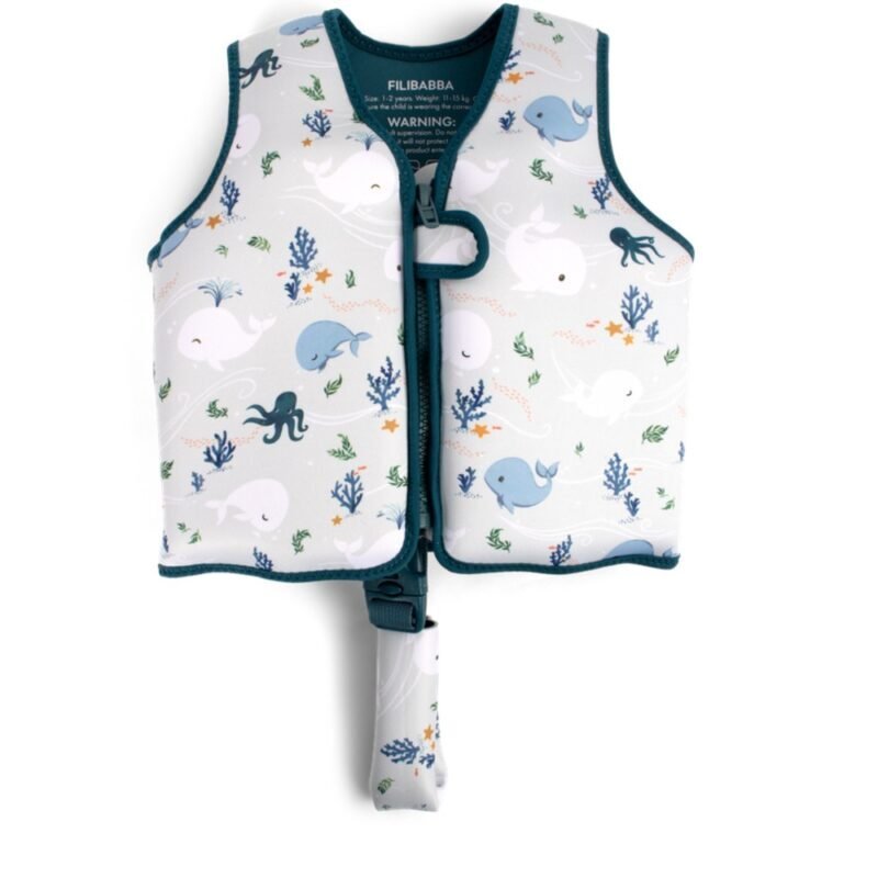 Christian’s Whale Tales Swim Vest
