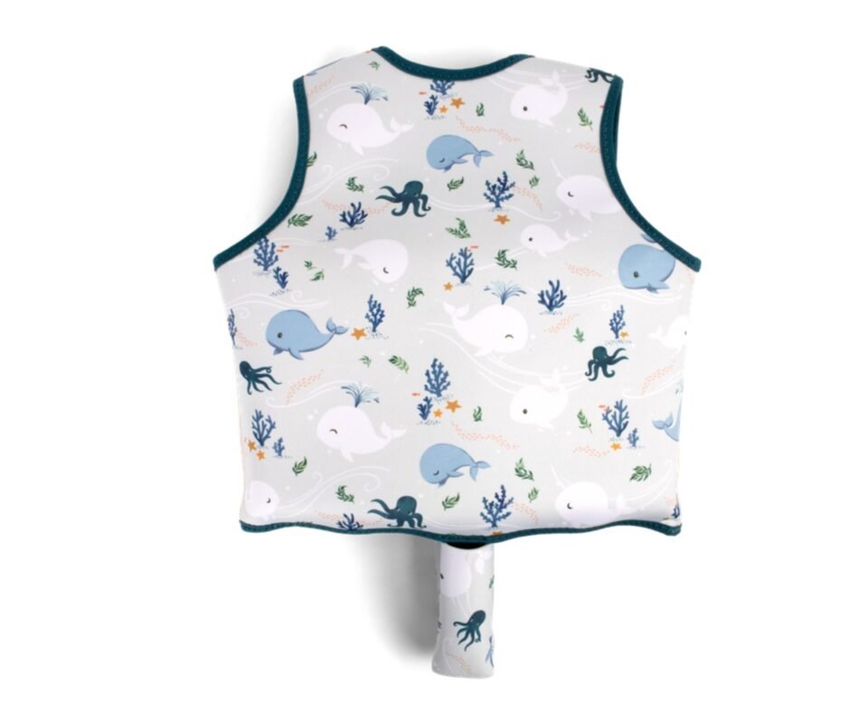 Christian’s Whale Tales Swim Vest - Image 3