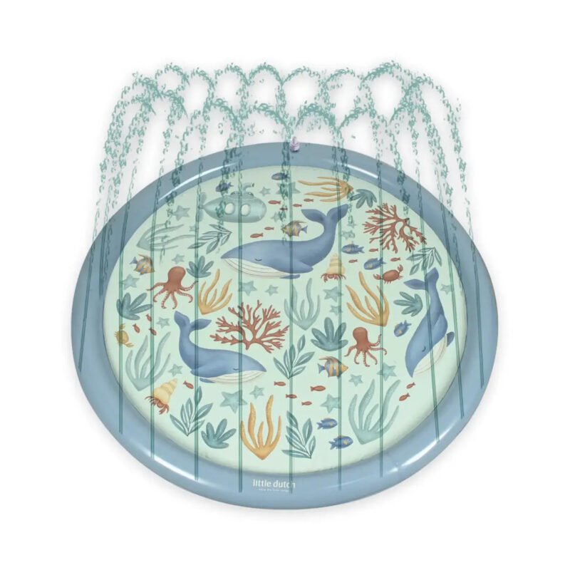 Ocean World Φουσκωτό Στρώμα Παιχνιδιού Sprinkler