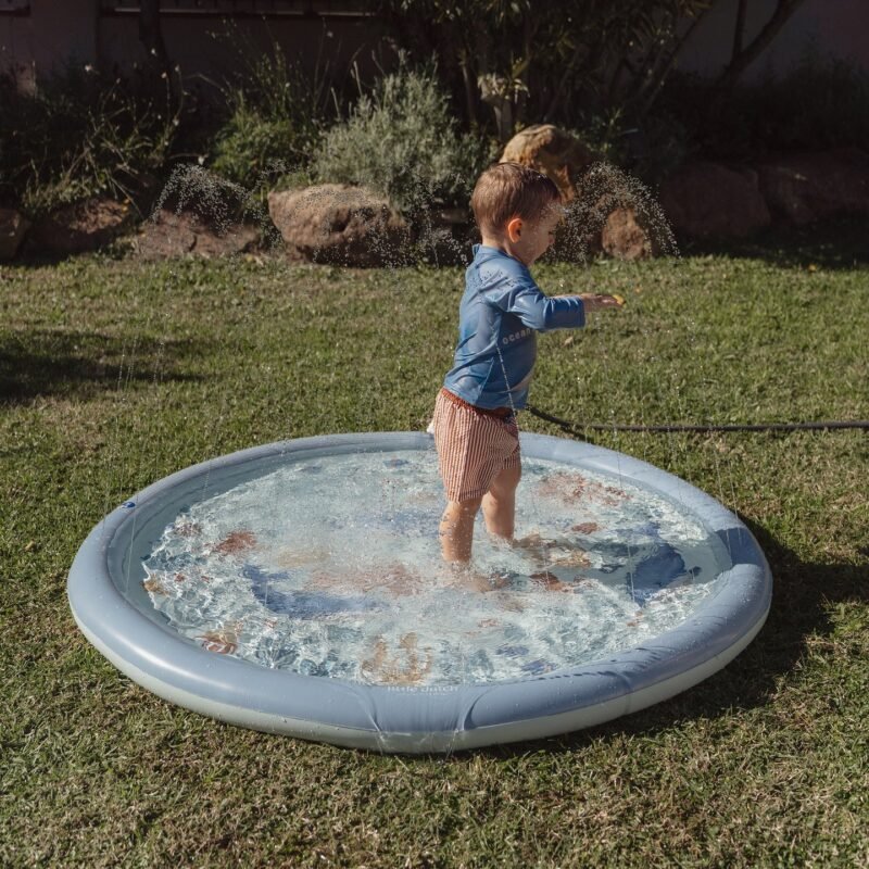 Ocean World Φουσκωτό Στρώμα Παιχνιδιού Sprinkler