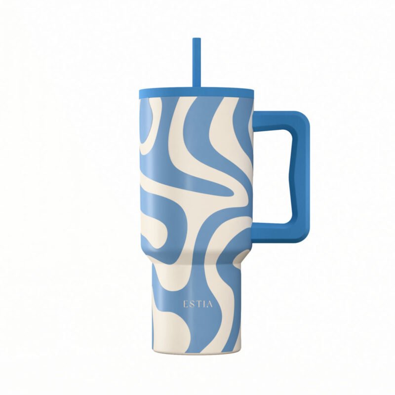 StrawTumbler XL Ocean Waves 900ml