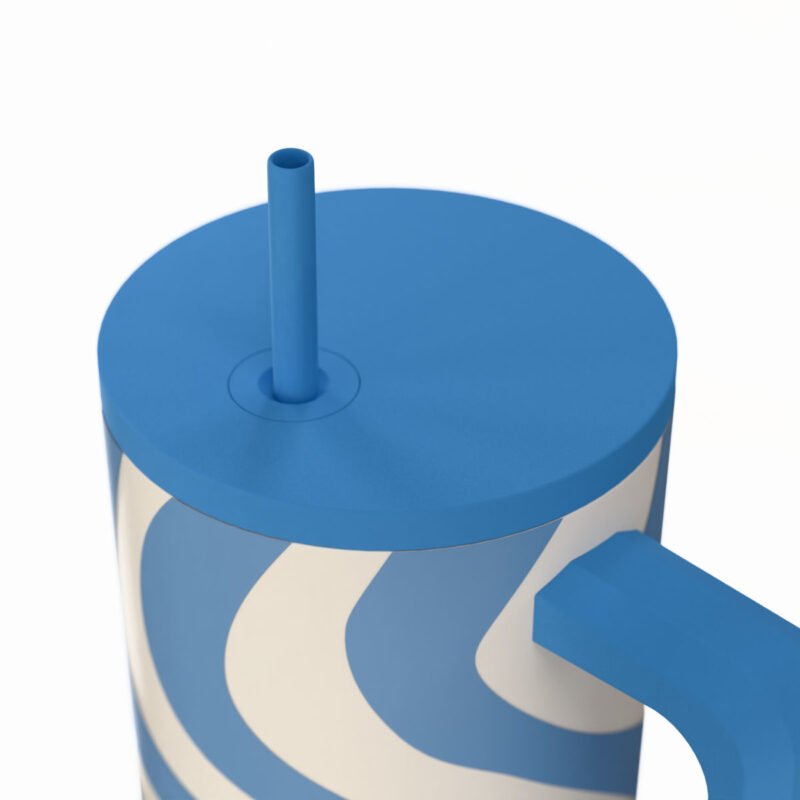 StrawTumbler XL Ocean Waves 900ml
