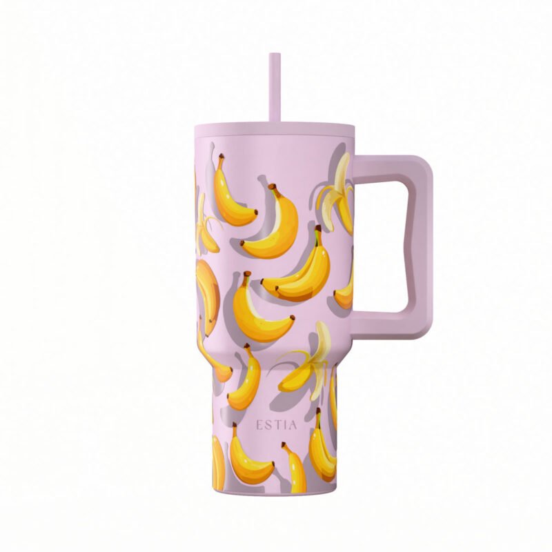StrawTumbler XL Banana Mood 900ml