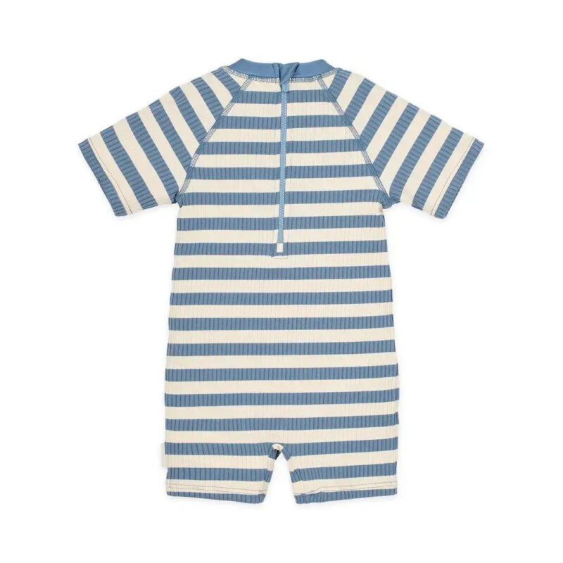 Ocean Blue Stripes Ολόσωμο Μαγιό