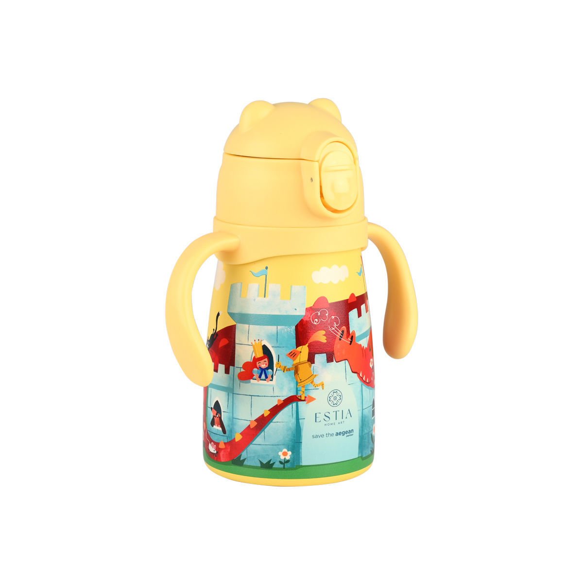 Θερμός Παιδικό Bubble Bottle Fortres Dragon 300ml - Image 5