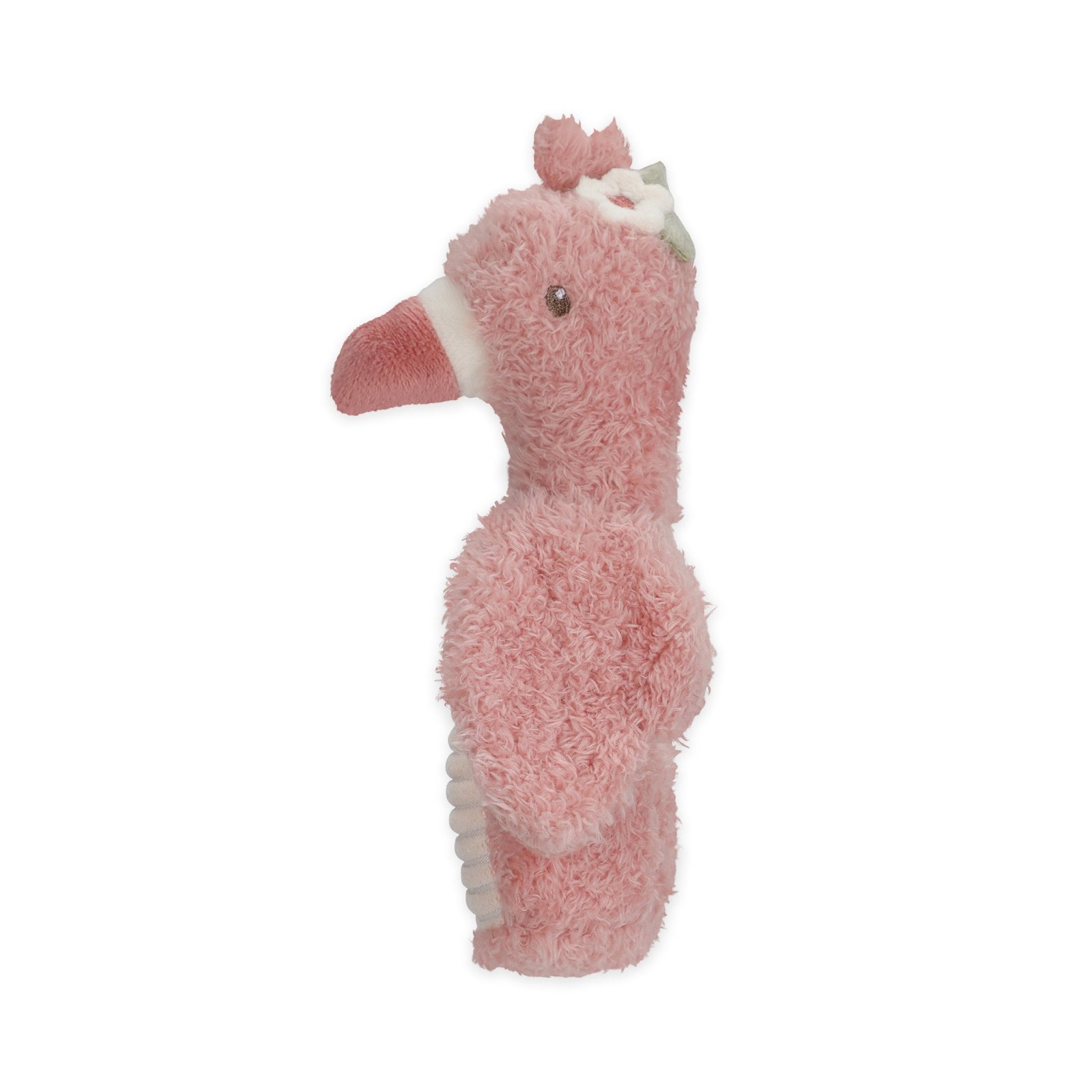 Safari Friends Υφασμάτινη κουδουνίστρα Flamingo - Image 2