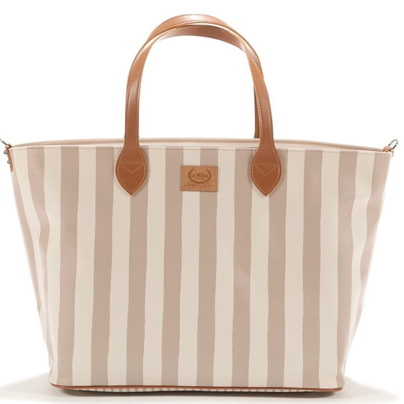 Stripes Beige Mommy’s Bag