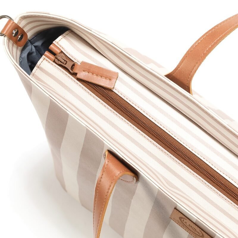 Stripes Beige Mommy’s Bag