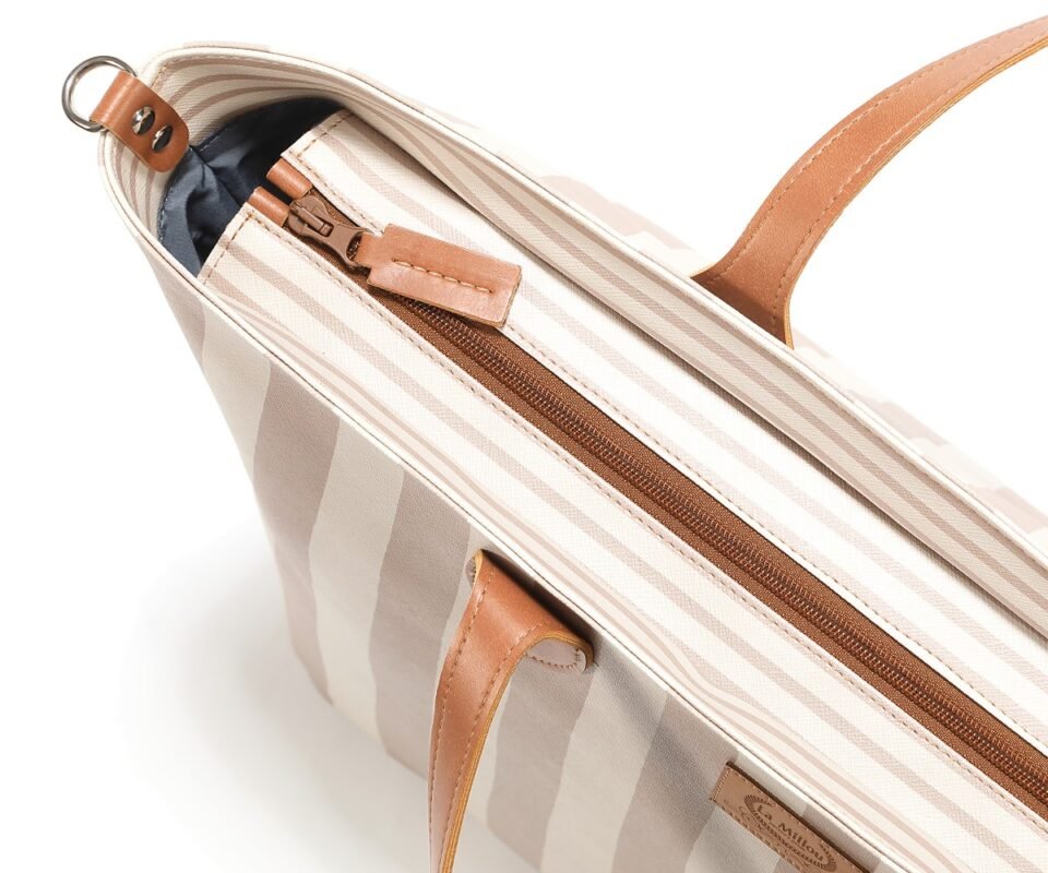 Stripes Beige Mommy's Bag - Image 2